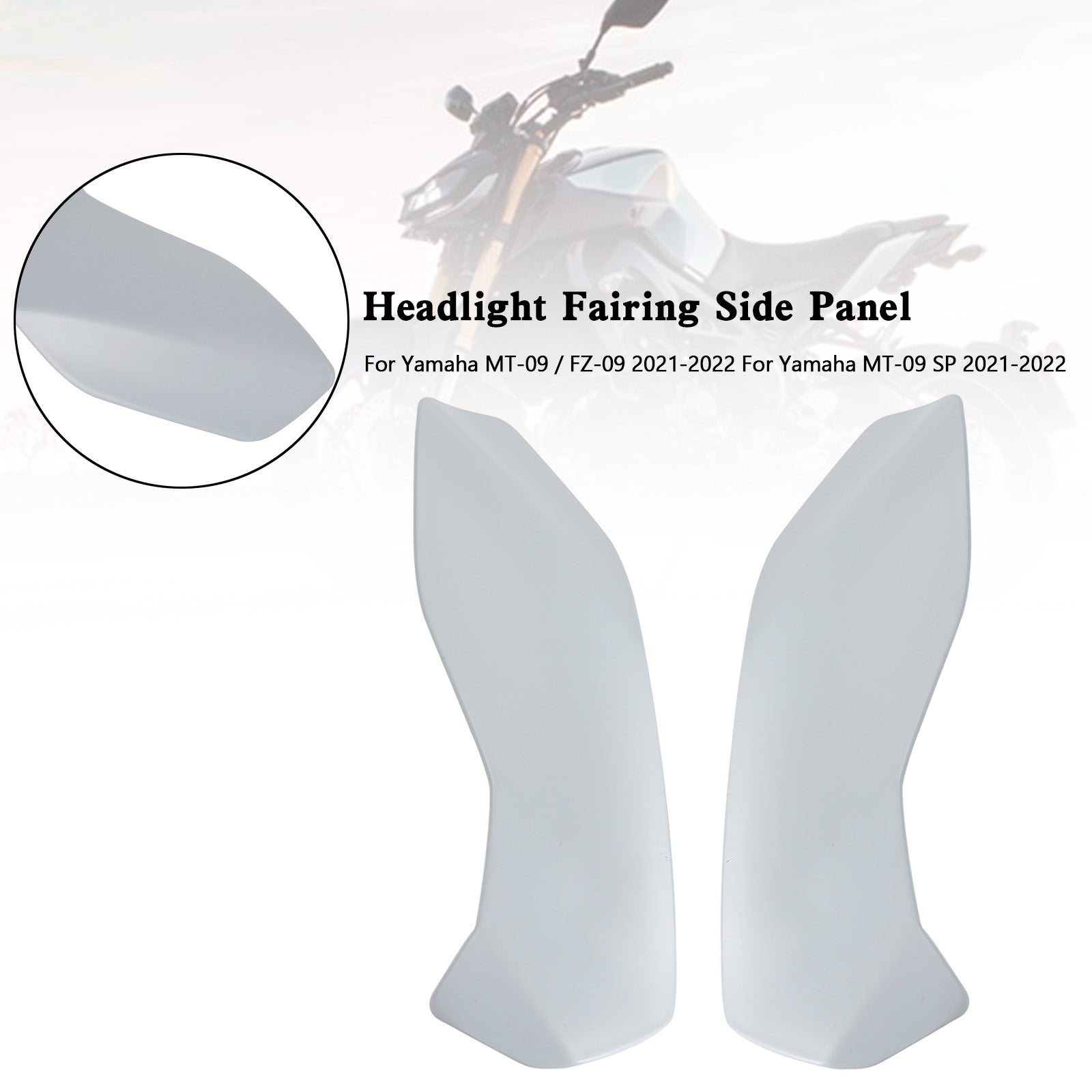 Headlight Fairing Side Panel For Yamaha MT-09 FZ09 MT-09 SP 2021-2022