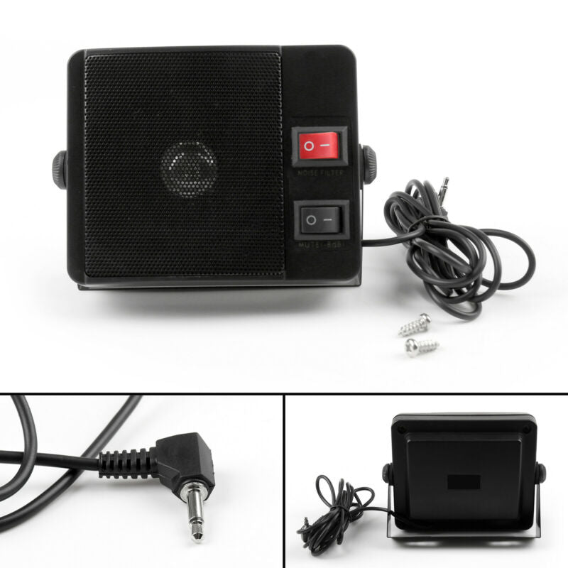 External CB Radio Duty TS-750 Speaker Heavy 1x For Yaesu Kenwood Icom Diamond