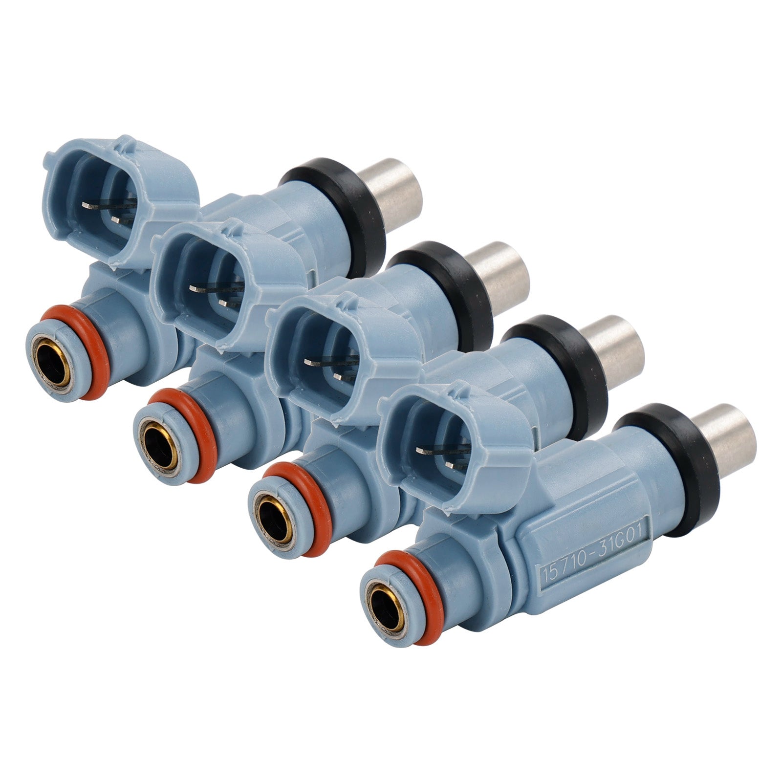 4 Uds inyector de combustible 12 agujeros 15710-17H00 para Suzuki GSX650F KATANA 2008-2009