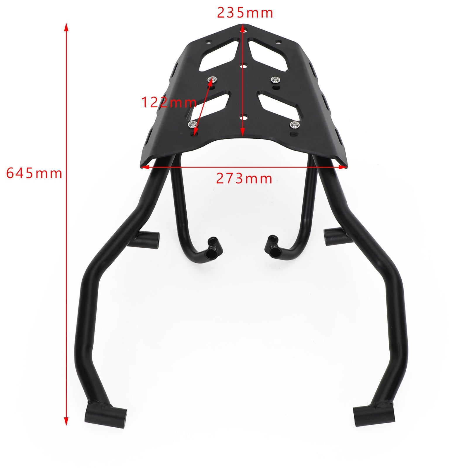 SOPORTE PORTA EQUIPAJE TRASERO DE ACERO PARA YAMAHA TENERE 700 T7 2019 2020 2021 2022 2023 Genérico