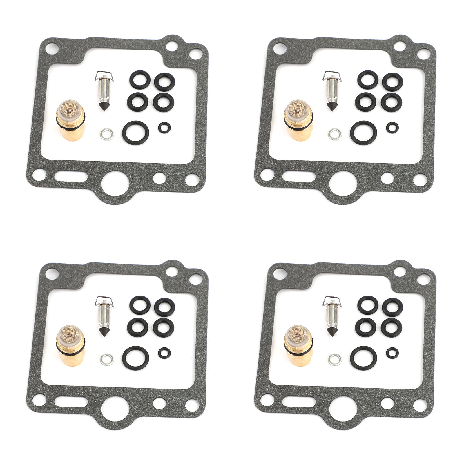 4 Sets Carburetor Repair Kit for Yamaha XJ700 Maxim X 700 XJ750 FJ1100 FJ1200 Generic