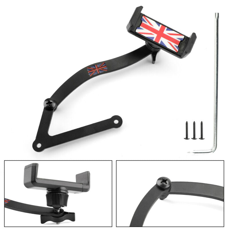 Union F54/55/56/57/60# Jack Cell Mount Phone Car Folding Holder For Mini Cooper Generic