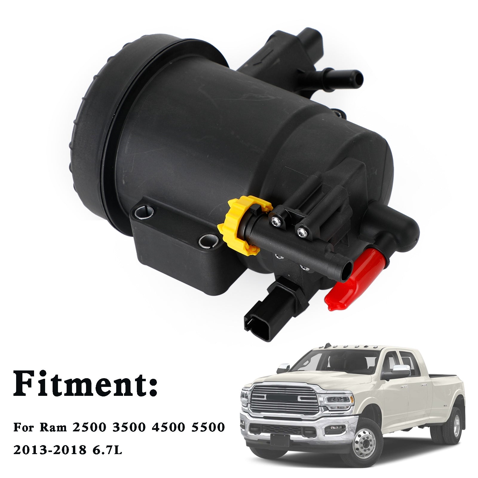 Dodge Ram 2500 3500 4500 Cummins 6.7L Mopar 연료 필터 하우징 68157290AB 제네릭 교체