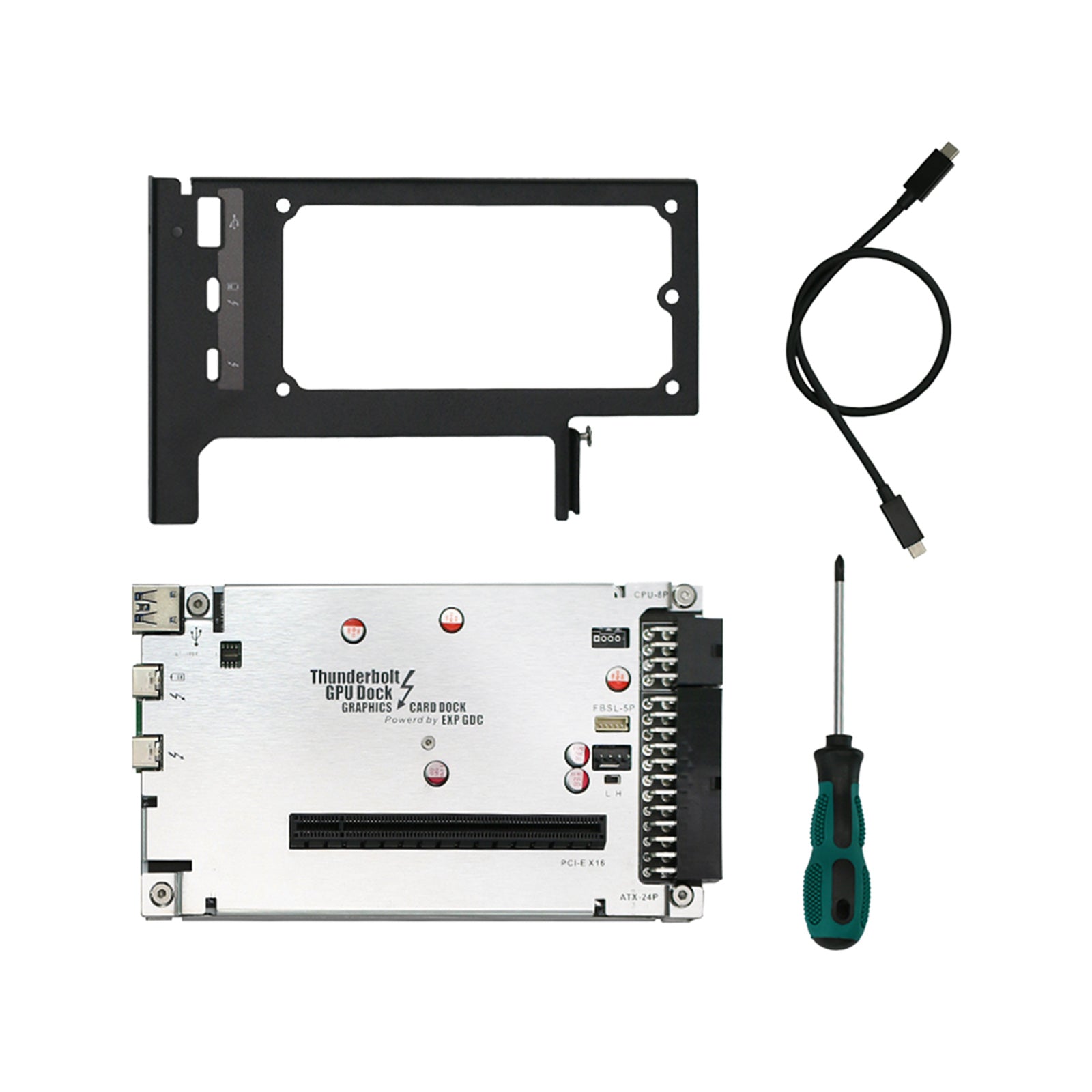 TH3P4G2 mini GPU Dock Graphics Card for Thunderbolt 3 4 Ports USB3.0 Extended with ATX / SFX / FLEX Extended Bracket External Graphics