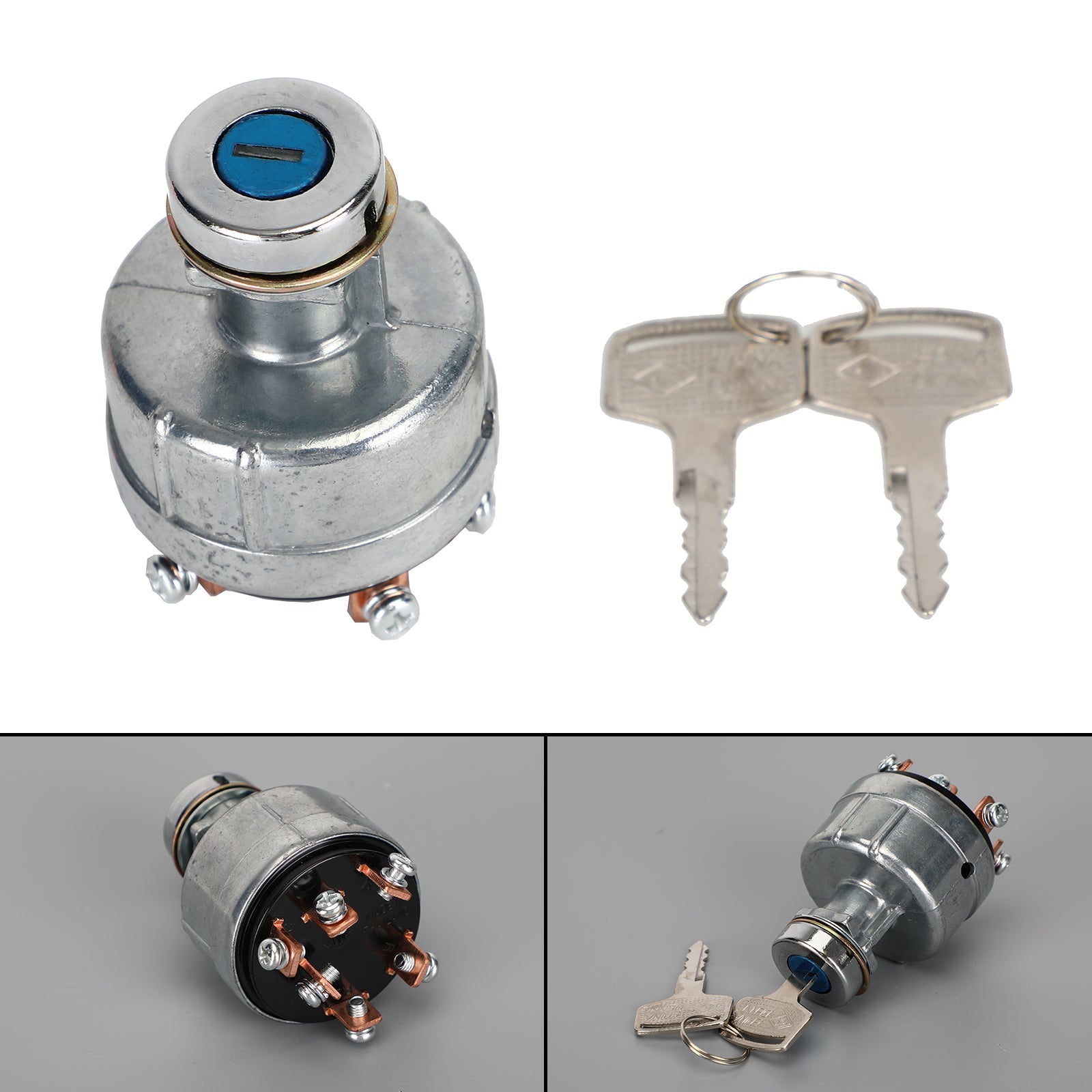 히타치 굴삭기 EX200 EX200-1용 스타터 점화 스위치 (6핀, 2키)