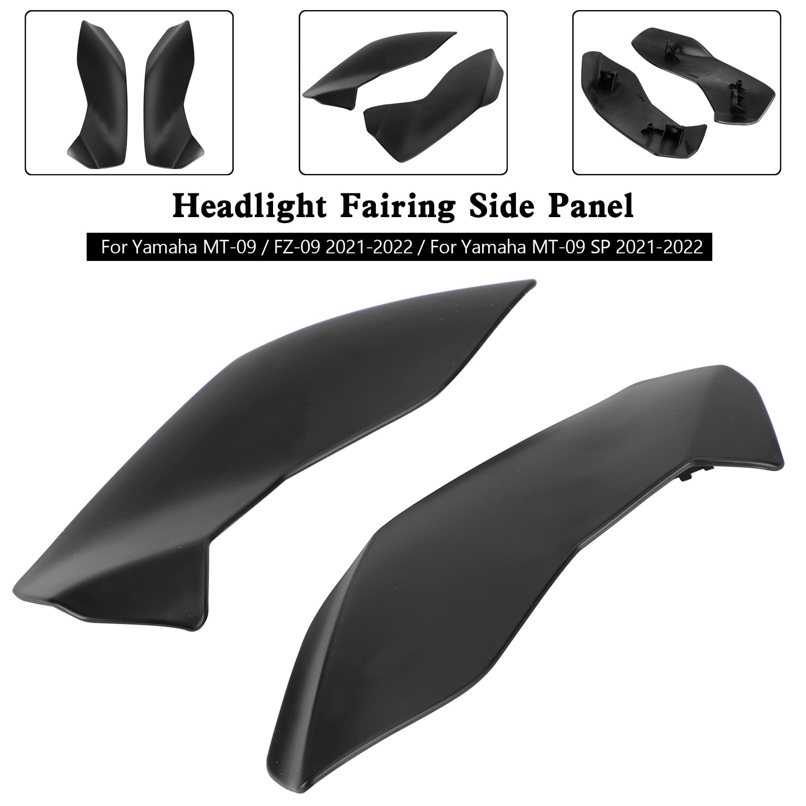 Headlight Fairing Side Panel For Yamaha MT-09 FZ09 MT-09 SP 2021-2022