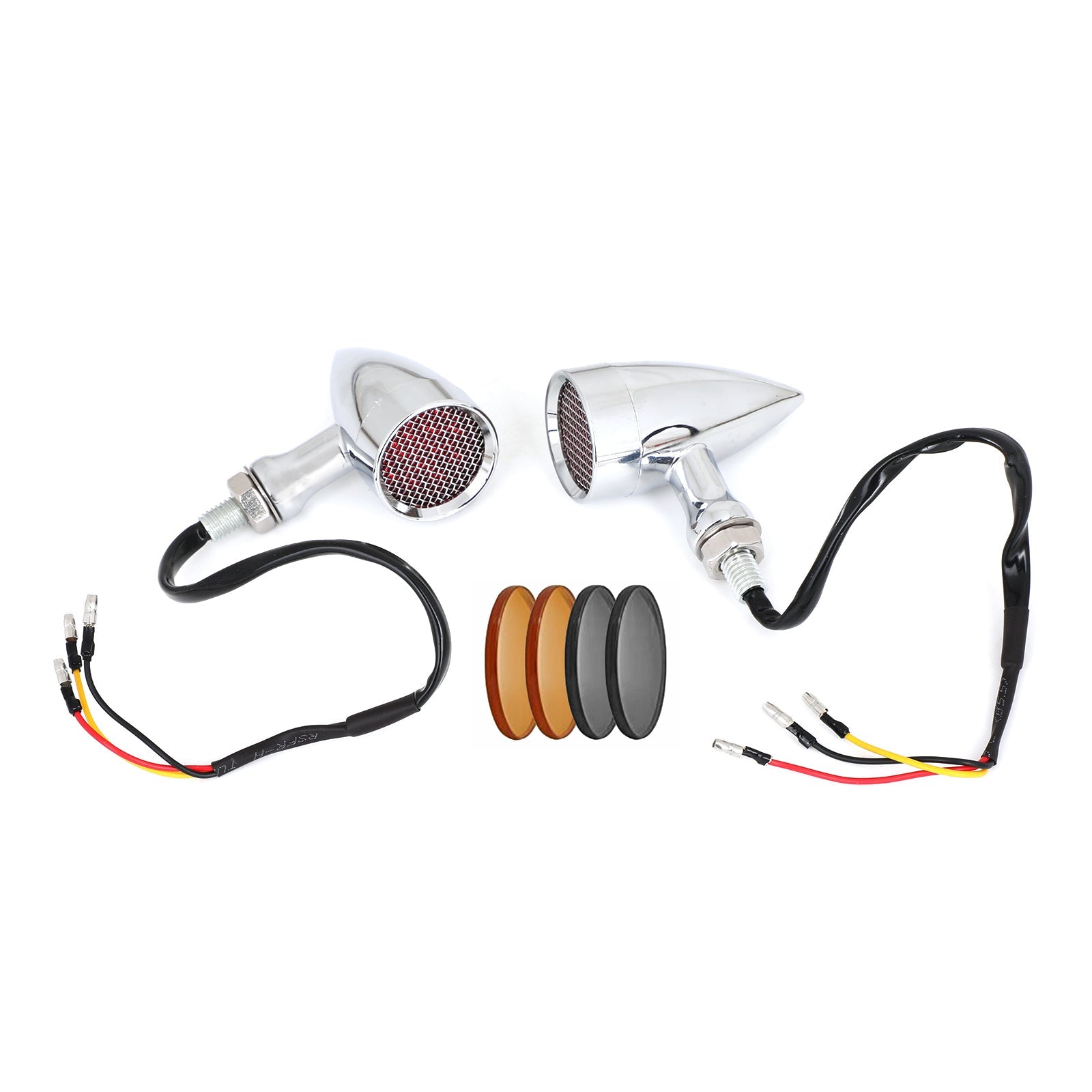 M10 Universal Motorcycle LED Turn Signal Light Indicators Blinker Lamp Generic