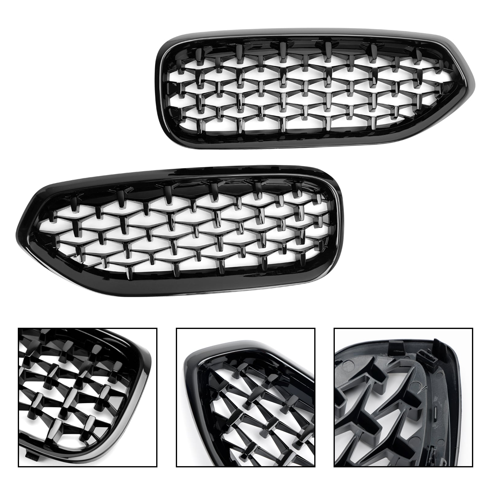 BMW G29 Z4 2019-2023 Diamond Style Gloss Black Front Kidney Grill Grille