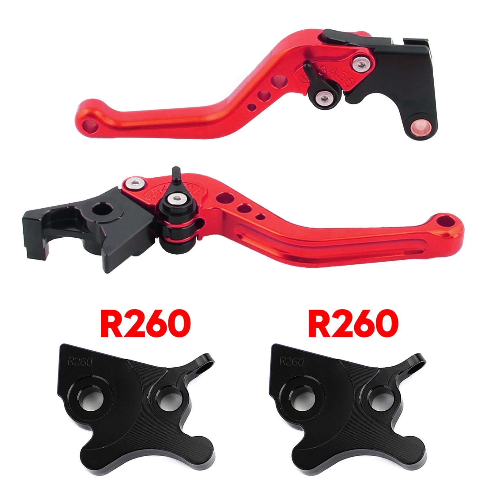 Motorcycle Short Clutch Brake Lever fit for VESPA GTS 300 Super Generic