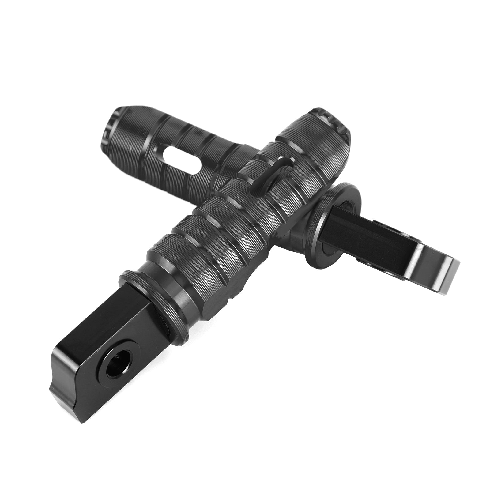 Reposapiés delanteros Pie Peg para Aprilia GPR 125 150 250 APR150 RS125 TUONO125 Genérico