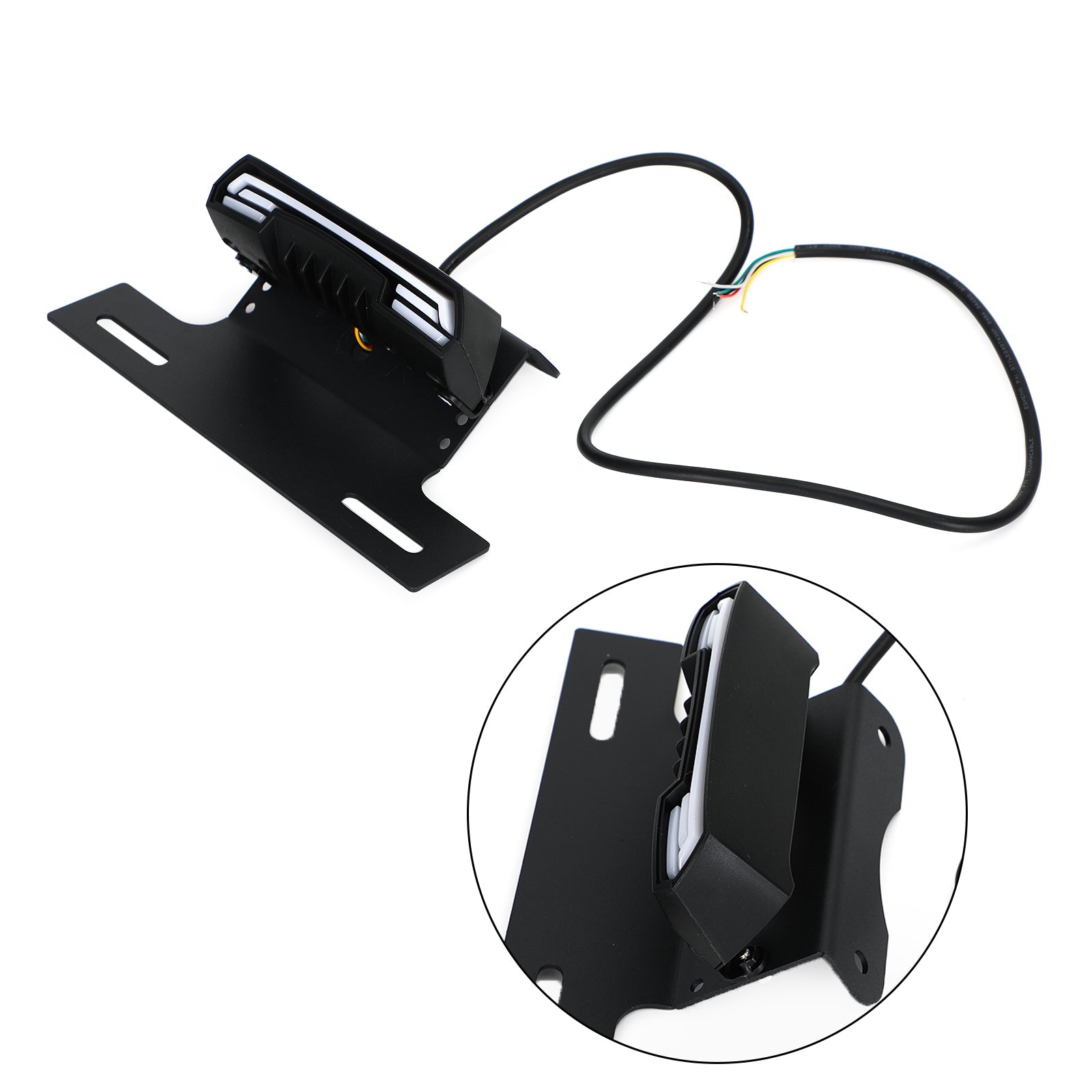 License Plate Holder Frame Bracket fit for SUZUKI DRZ400S DRZ400SM DRZ400E Generic