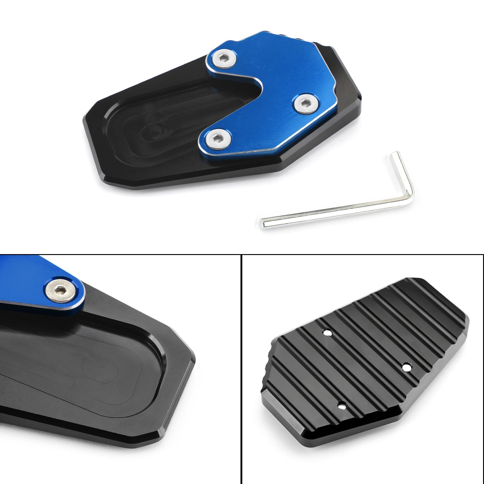 Motorcycle Side Stand Kickstand Pad Extension Plate For BMW R1200RT 14-15 Generic