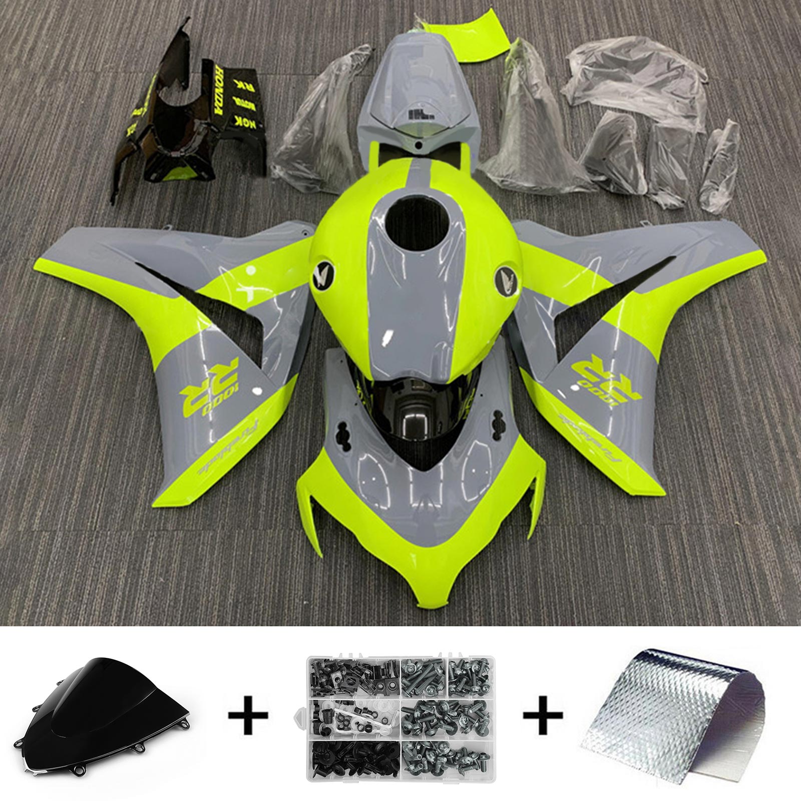 Honda CBR1000RR 2008-2011 Fairing Kit Bodywork Plastic ABS