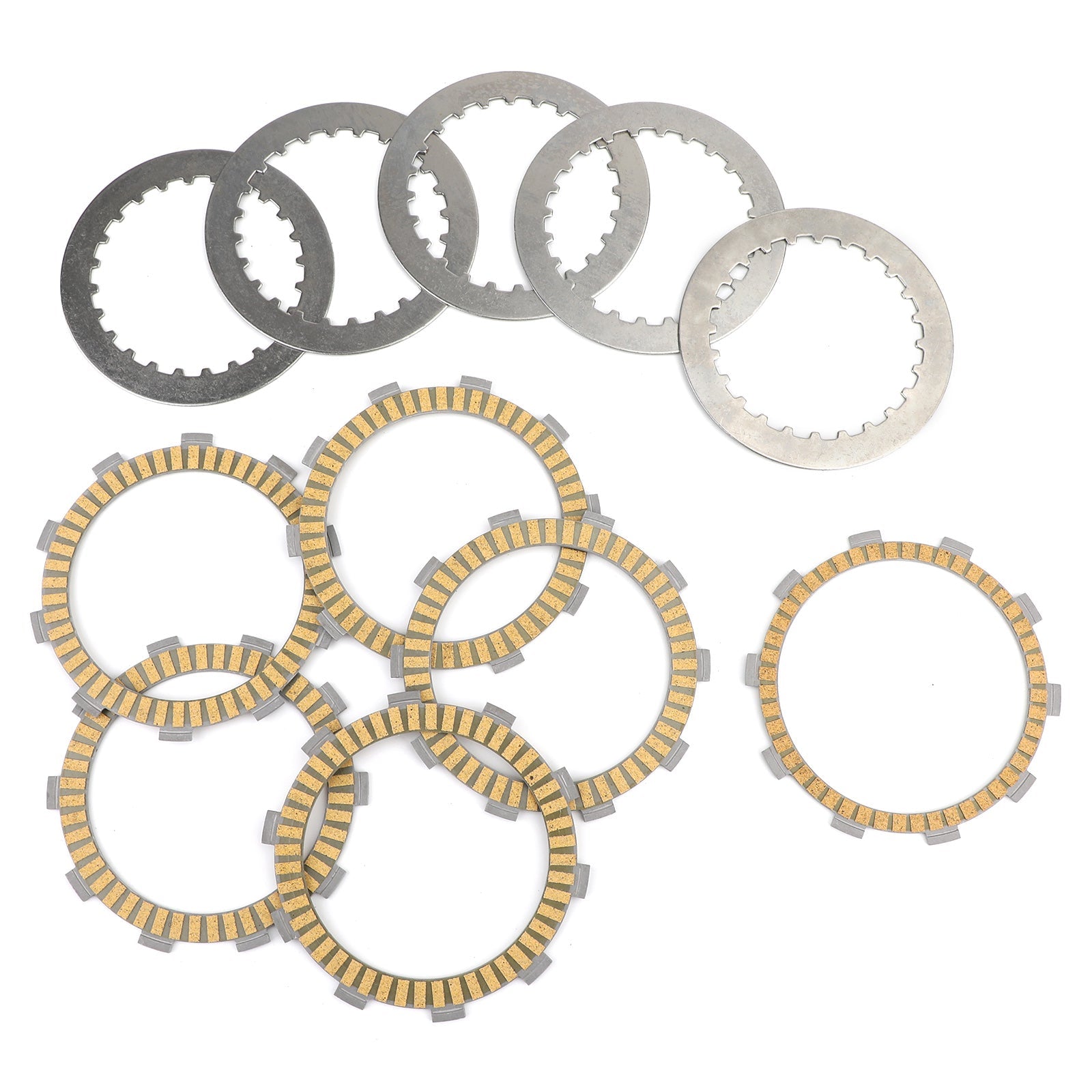 Honda CRM125R NSR125F NSR125R TRX350 제네릭에 맞는 클러치 키트 스틸 및 마찰판