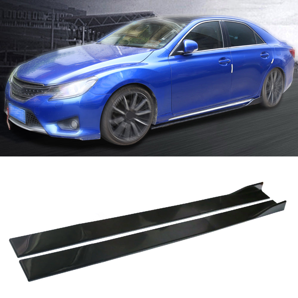 86.6 Universal Side Skirt Extensions Rocker Panel Splitters Lip Polypropylene Generic