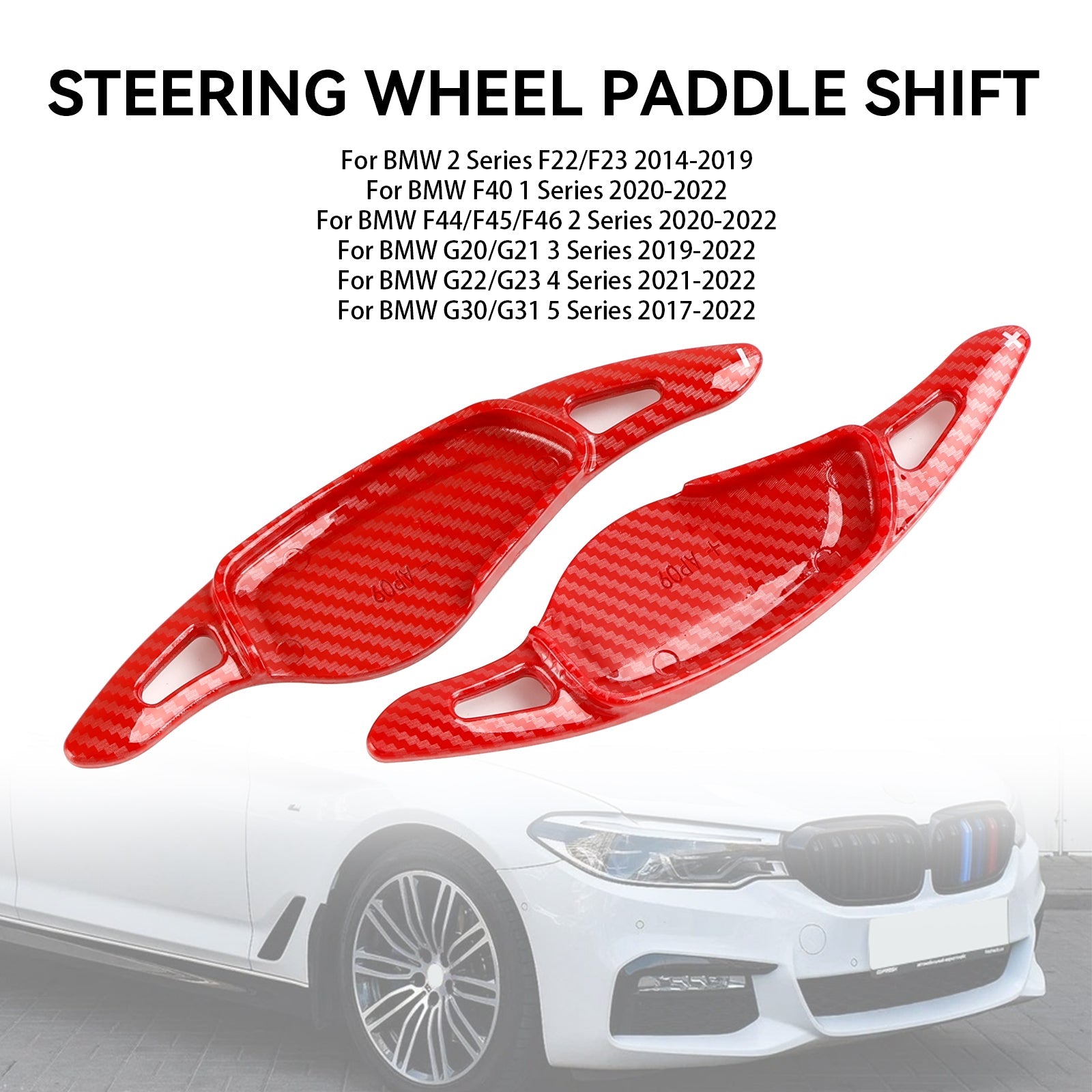 BMW 3 4 5 G20 G22 G30 2018+에 맞는 스티어링 휠 패들 시프터 익스텐션