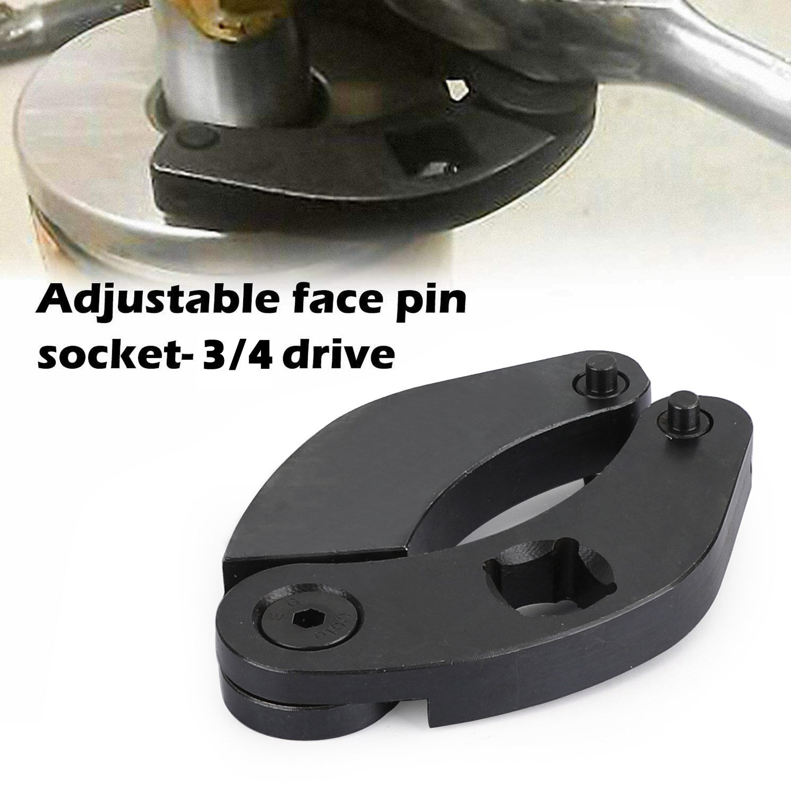 Adjustable Gland Nut Wrench 1266 Pin Spanner Tools Fit for Hydraulic Cylinders Generic