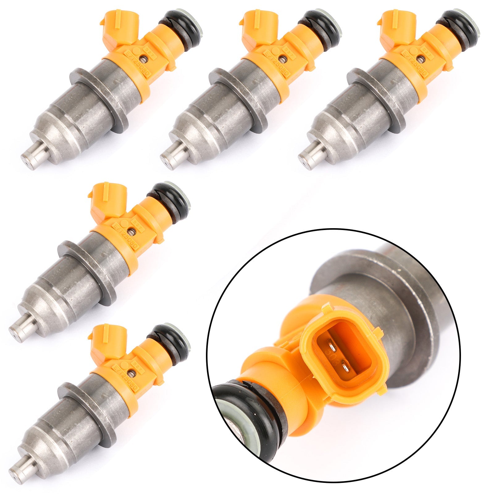 6Pcs Fuel Injector Fit 2003-2020 Yamaha Outboard HPDI 250 300HP 60V-13761-00-00 Generic