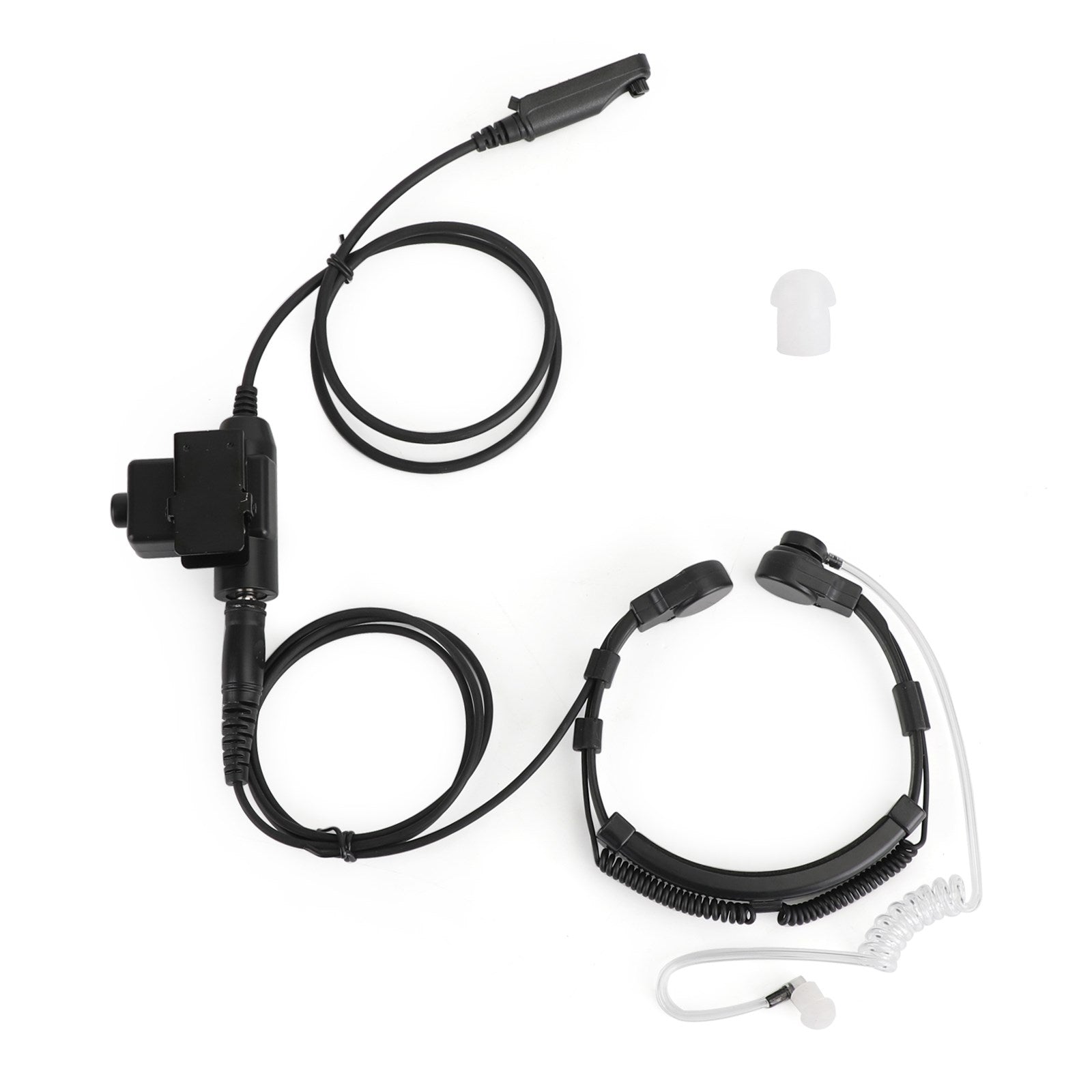 Waterproof Hands-Free Throat Mic – Compatible with BaoFeng BF-UV9R, BF-UV9Rplus