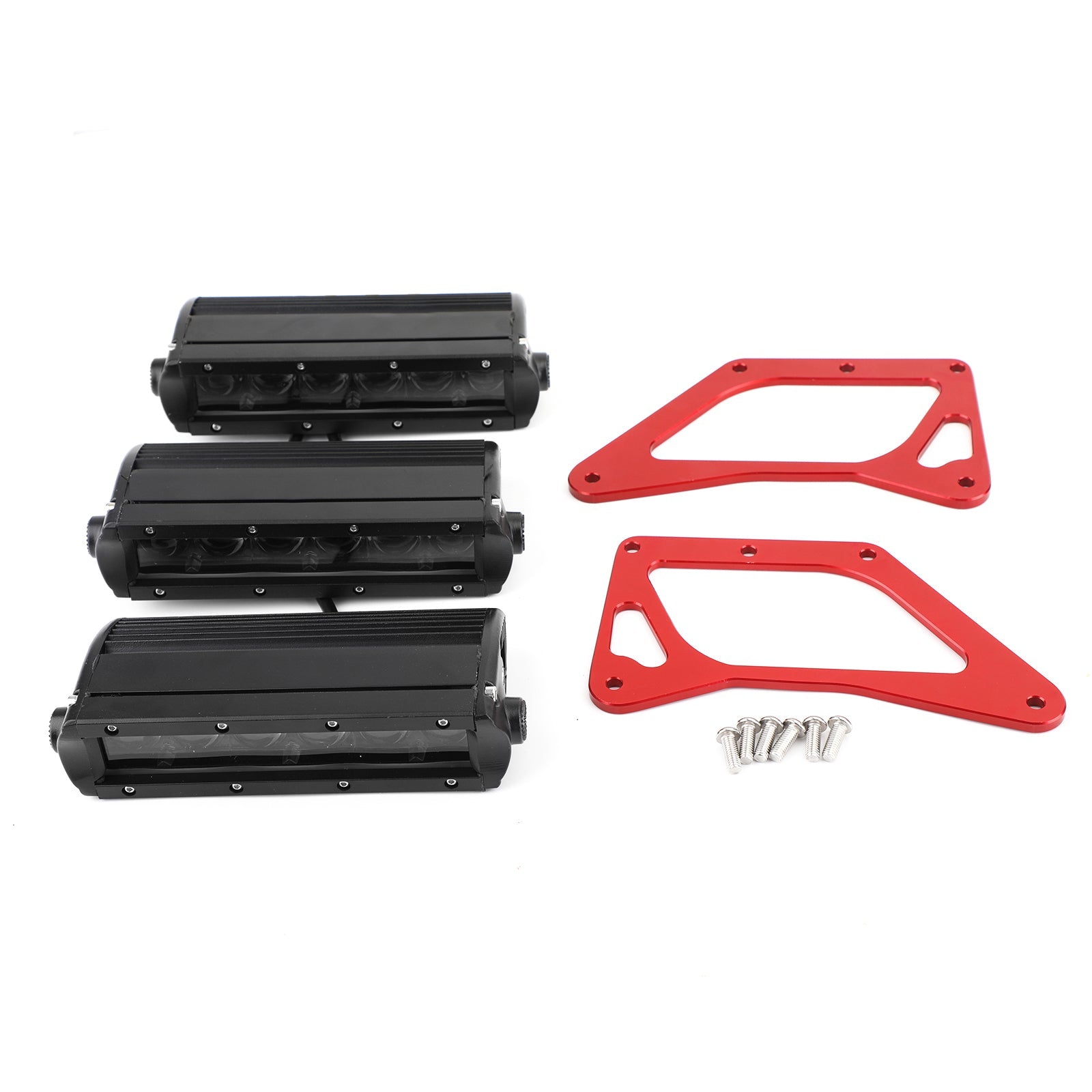 혼다 그롬 125 MSX SF 13-19 RE 제네릭에 맞는 3열 LED 오토바이 헤드라이트 화이트 라이트