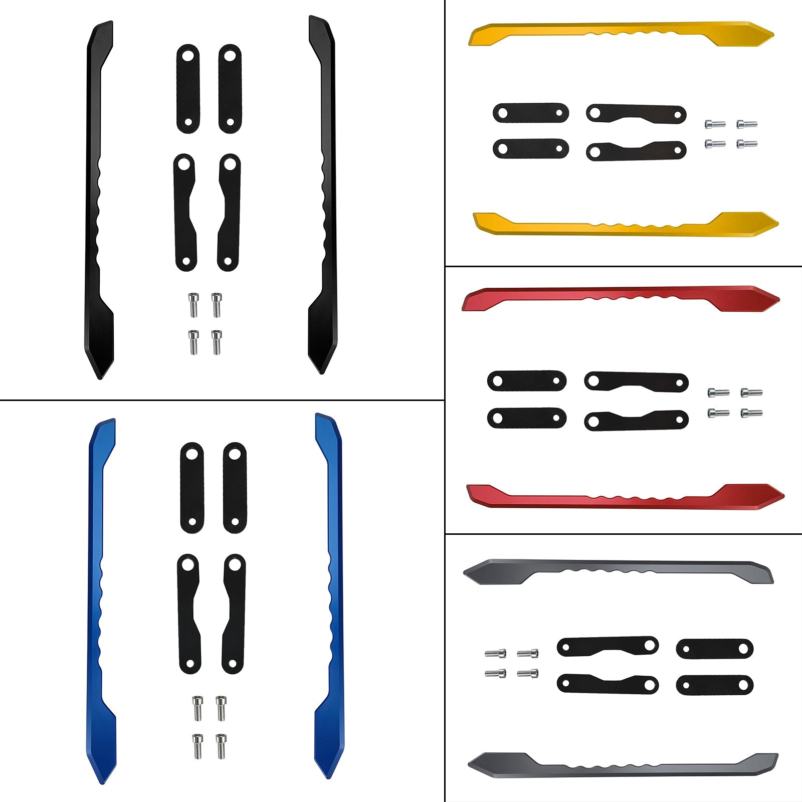 2021 야마하 MT-09 V3 오토바이 뒷좌석 암레스트 핸드 홀더