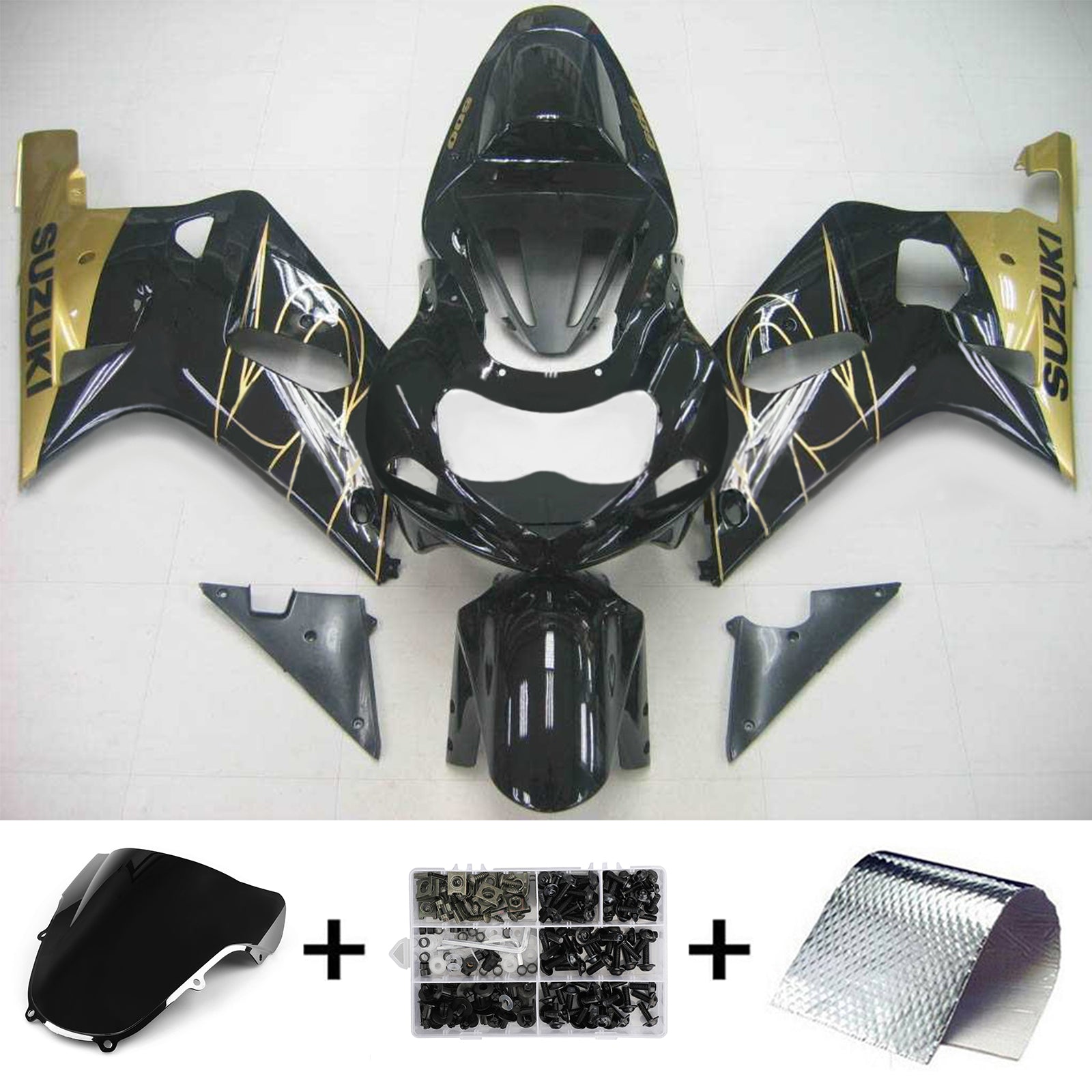 Suzuki GSXR600 2001-2003
Fairing Kit Bodywork Plastic ABS