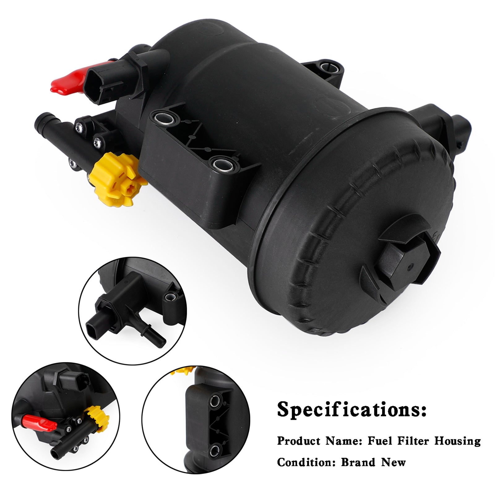 Dodge Ram 2500 3500 4500 Cummins 6.7L Mopar 연료 필터 하우징 68157290AB 제네릭 교체