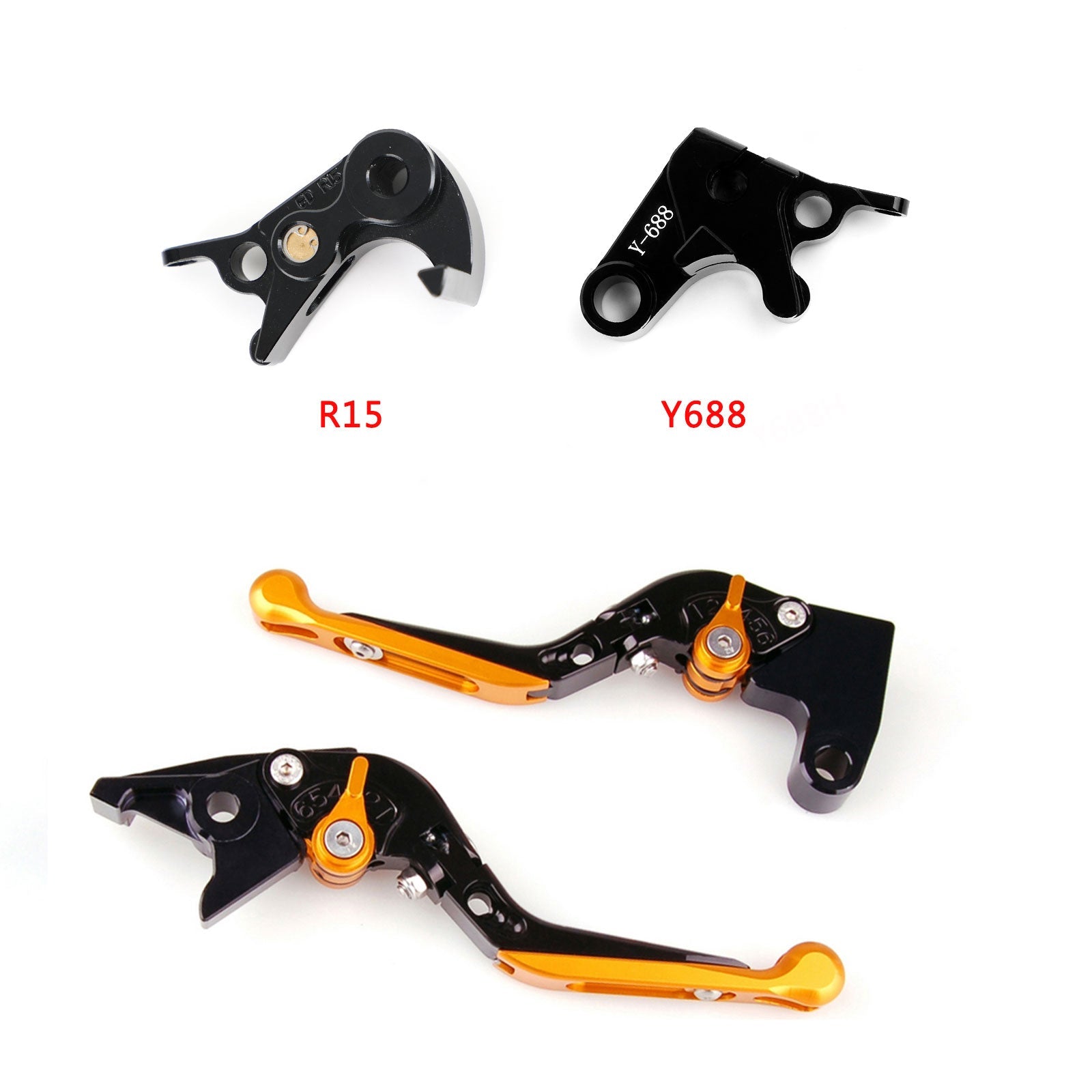 Yamaha YZF R1/R1M/R1S 2015-2021 YZF R6 2017-2020 Adjustable Clutch Brake Lever