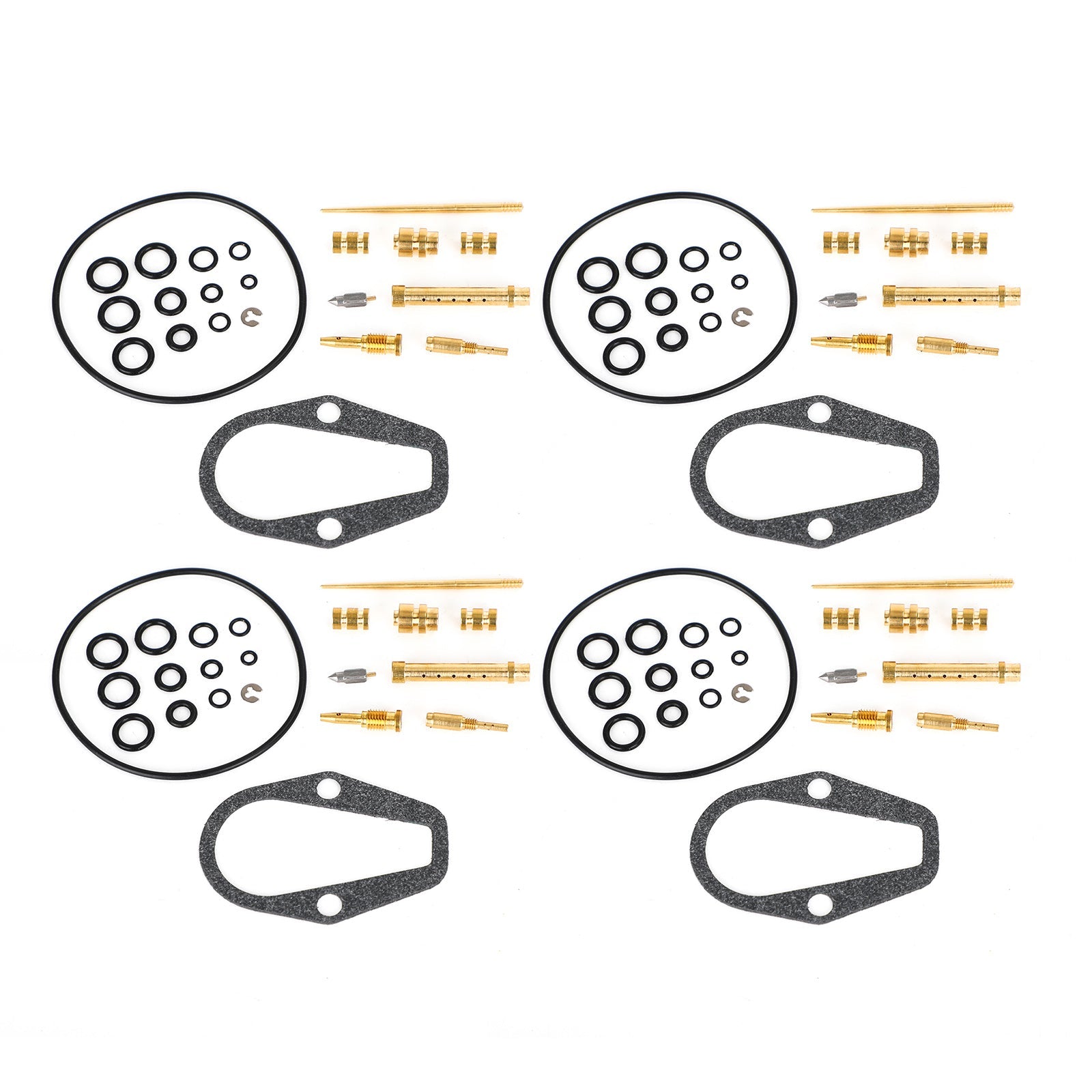 4X Carburetor Carb Rebuild Kit for HONDA CB500 CB500K Four 1971-1973