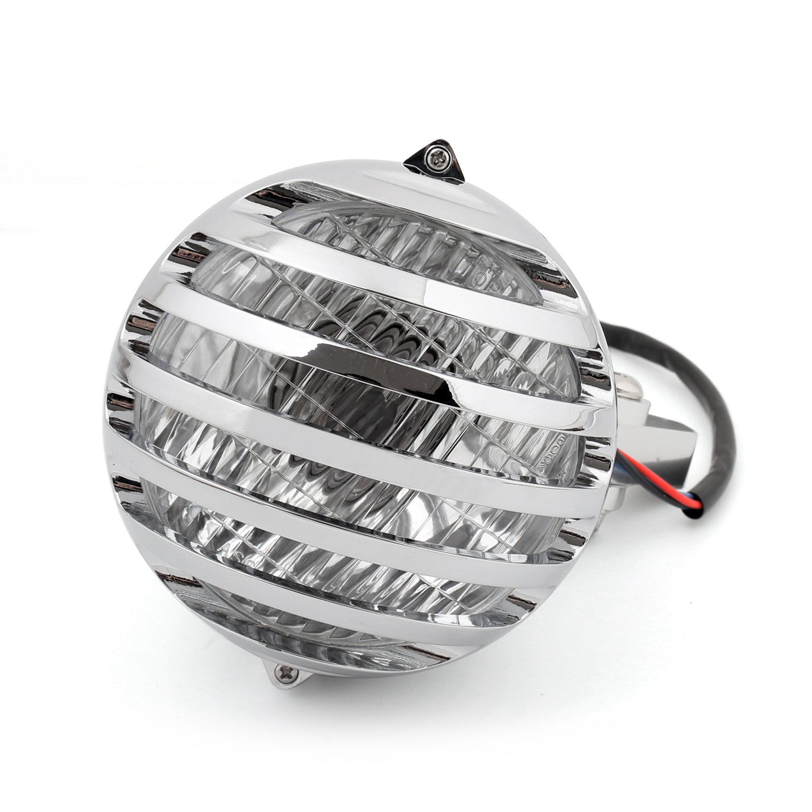 Motorcycle 5 1/2'' Bullet Headlight Lamp For Chopper Bobber Old School Custom