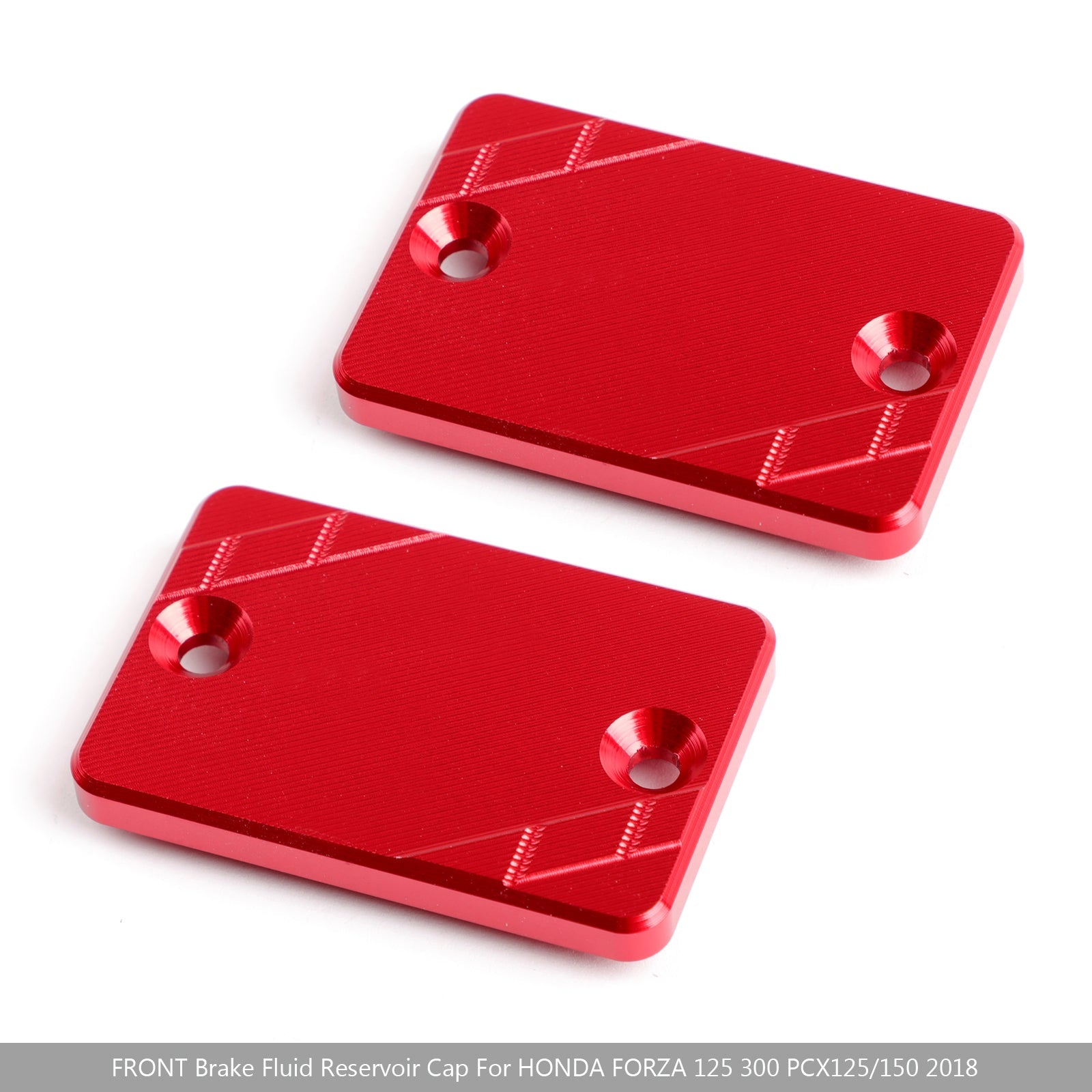 HONDA PCX125/150 Forza 125 300 2018 제네릭에 맞는 프론트 브레이크 저수지 캡 한 쌍