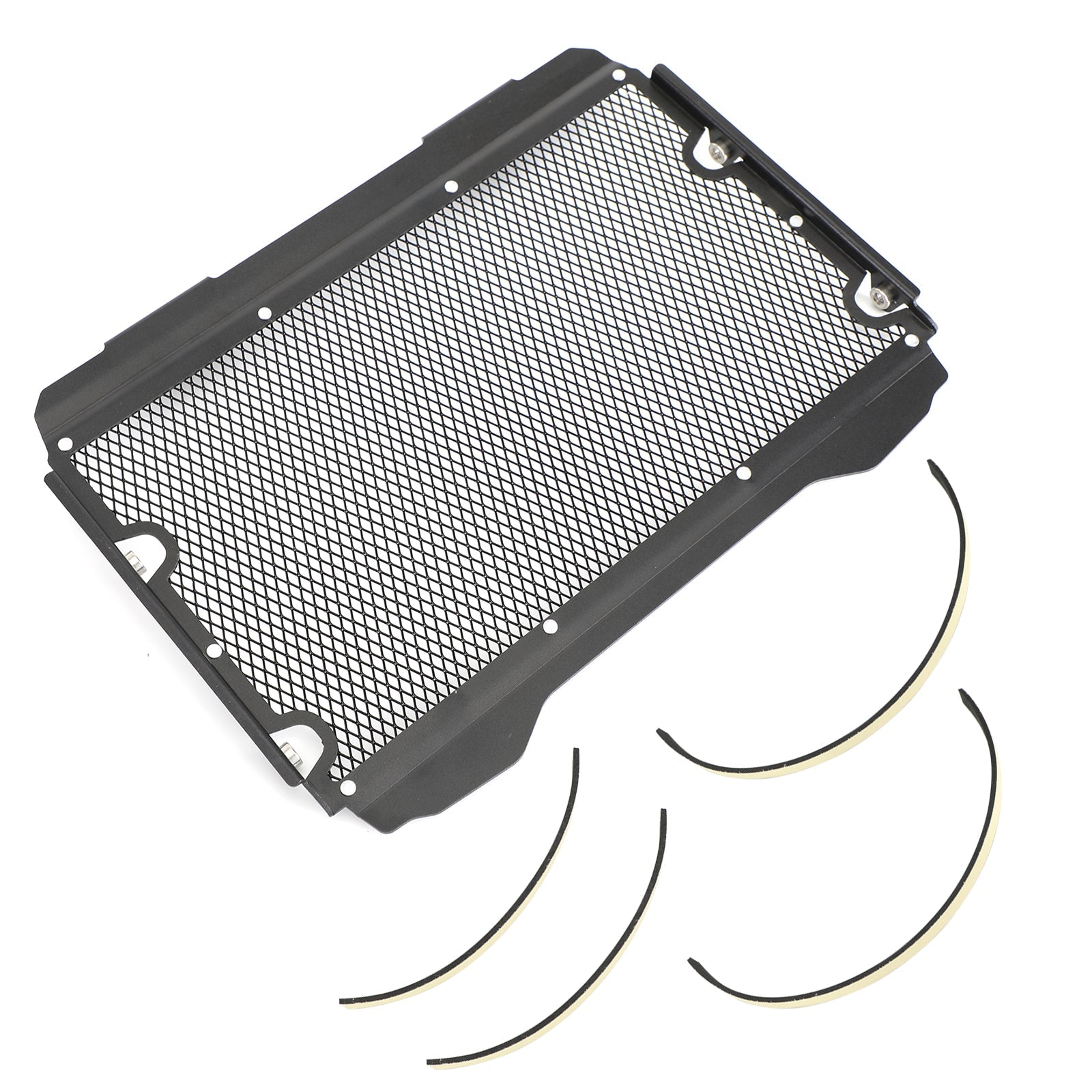 Motorcycal Radiator Guard Protector Radiator Cover For Yamaha Mt-07 21-22 Silver Generic