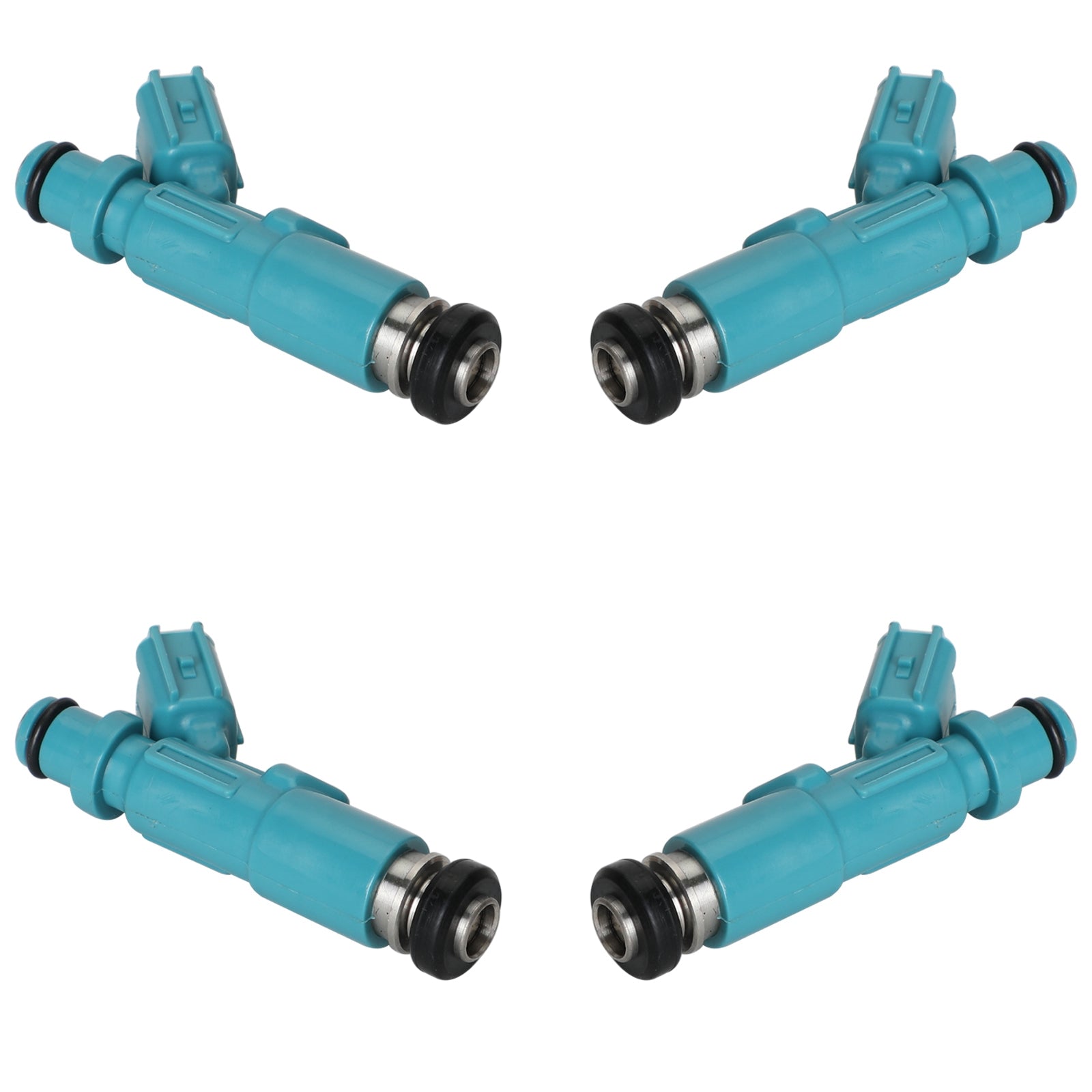 4PCS Fuel Injectors 23250-23020 Fit Toyota Yaris Vitz 1.0L 1.3L 1999-2005 Generic