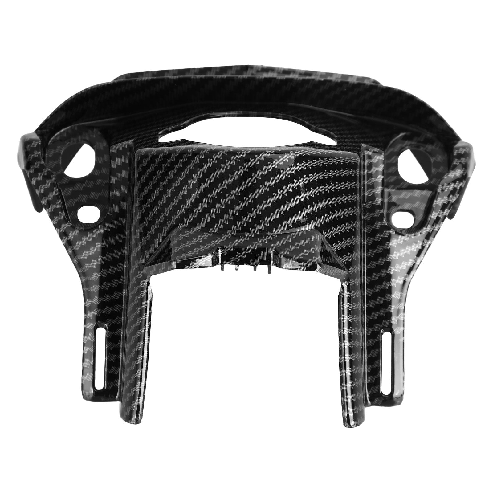 Cubierta embellecedora de cubierta de bloqueo de llave delantera de carbono para Honda CB650R CBR650R 2019-2021 genérico