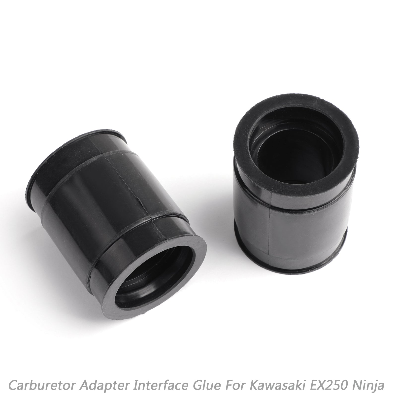 1988-1995 Kawasaki Ninja EX250 ZZR250 GPX250R Intake Carburetor Boot 2 Pcs Generic