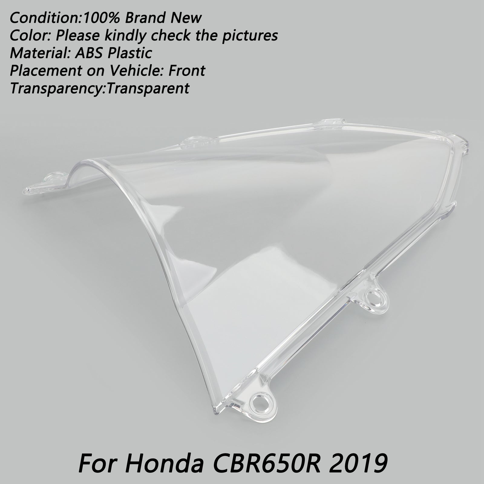 Windshield Windscreen For Honda CBR650R CBR 650 R 2019-2023 Generic