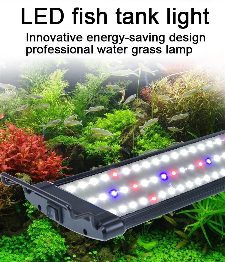 12''-48'' LED Light Aquarium Fish Tank 0.5W Full Spectrum Plant Marine Generic