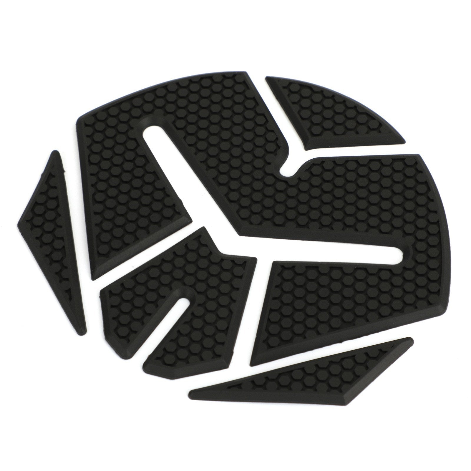 Motorcycle Motorbike Rubber Petrol/Fuel Tank Pad Scratch Protector New In Black Generic