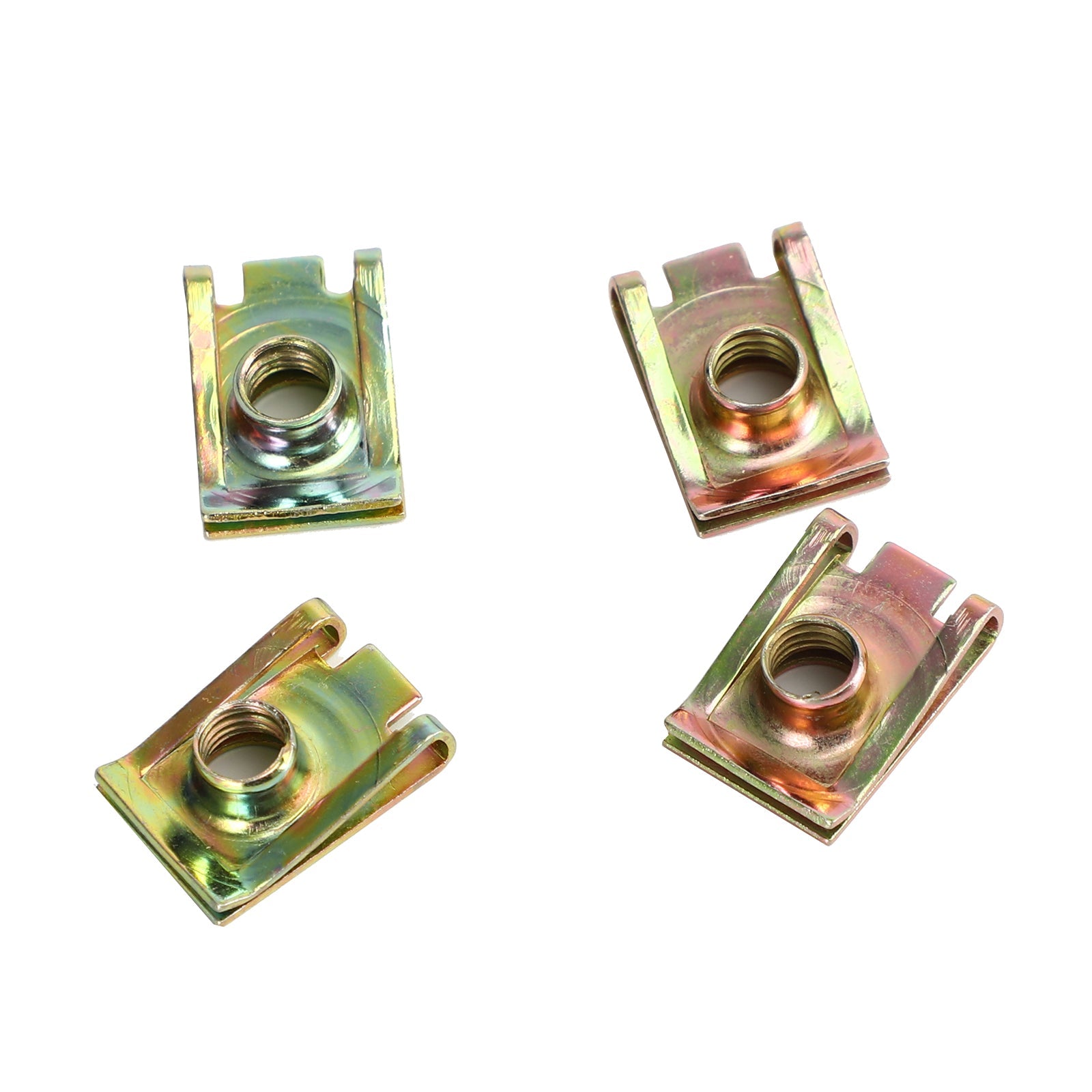 4Pcs Saddlebag Lever Lock Bolts&Nuts Kit Fits For Glide King Touring 96-19 Silver Generic