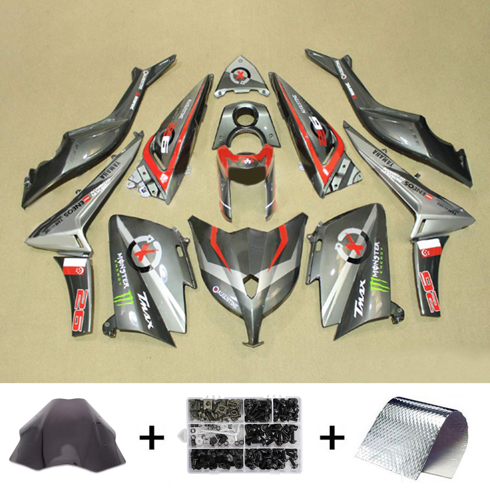 Yamaha T-Max TMAX530 2012-2014 Fairing Kit Bodywork