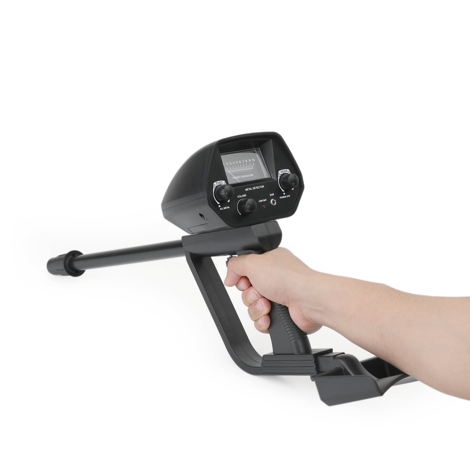 Detector de metales 7.8" Hunter Deep Sensitive Viene con auricular de pala