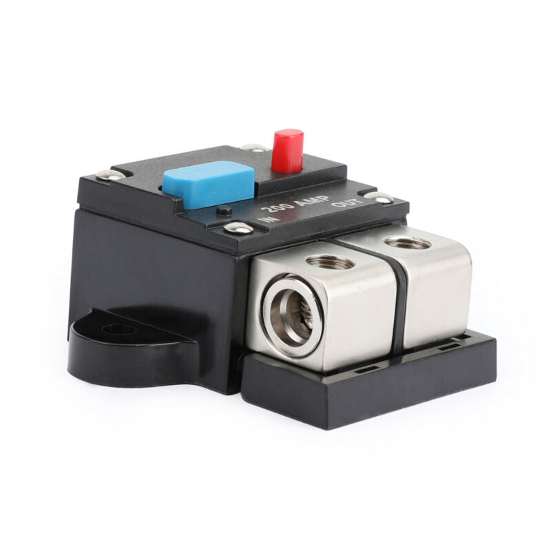 200A AMP Car Audio Marine Automatic Circuit Breaker Reset Fuse Insurance Block
