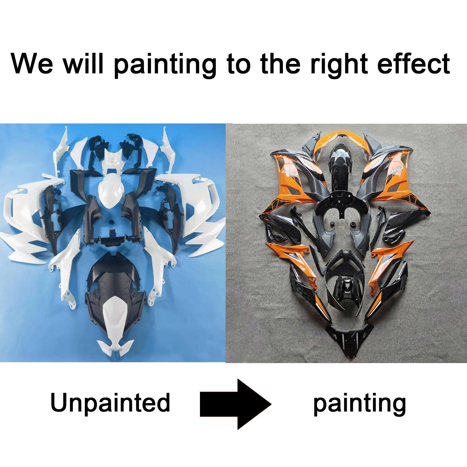 Kawasaki ER-6F Ninja650 2020-2025 Fairing Kit Bodywork ABS