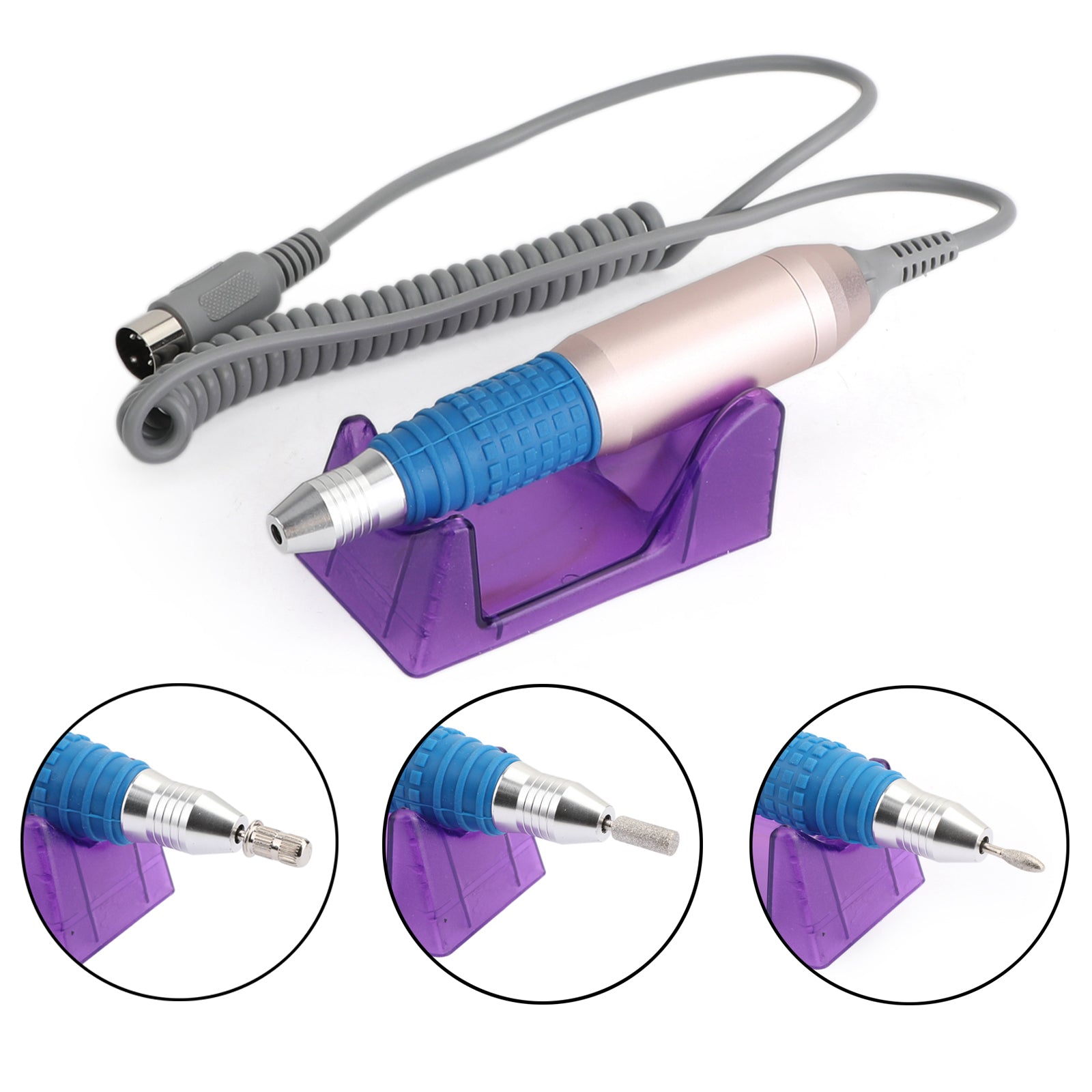 25000RPM 프로 매니큐어 도구 페디큐어 전기 드릴 파일 네일 아트 머신 세트 (미국/호주)