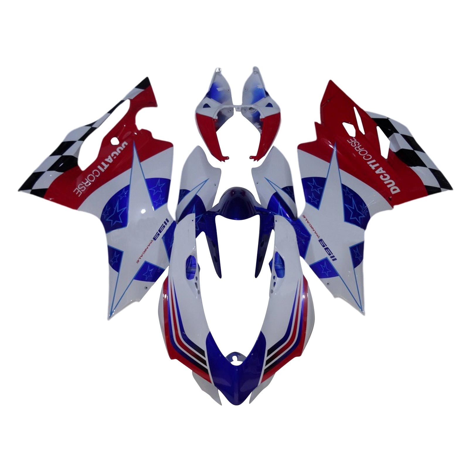 Ducati 1199 899 2012-2015 Fairing Kit Bodywork Plastic ABS