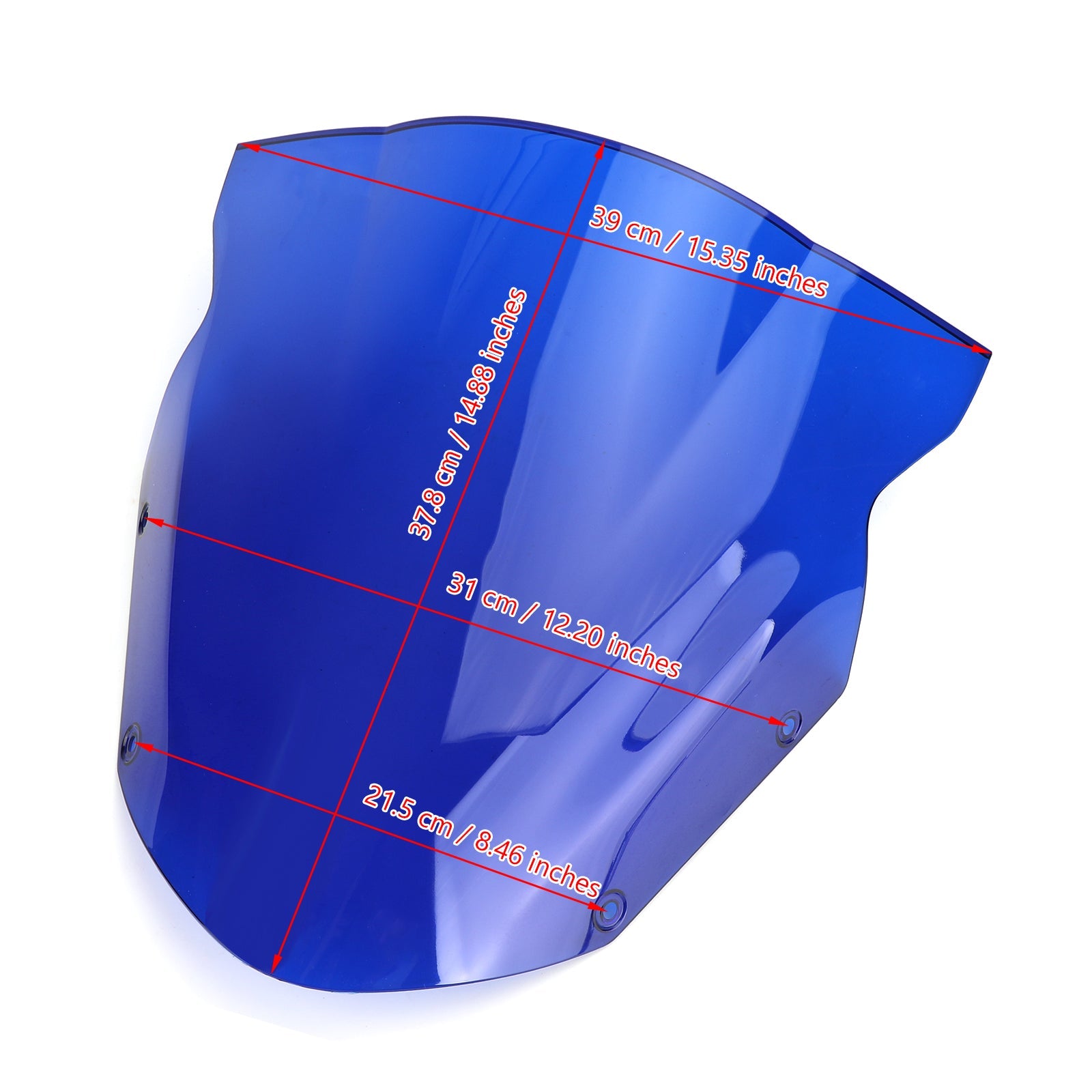 Windshield Windscreen Wind Protector for Kawasaki Ninja 650 ER6F 2009-2011 Generic