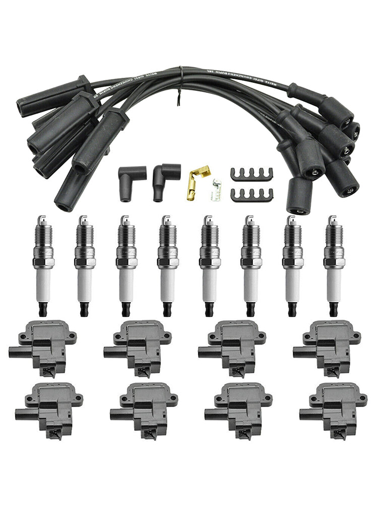 2001-2004 Chevrolet CORVETTE Z06 V8 5.7L 8X lgnition Coil +Spark Plug +Wire D580 UF192