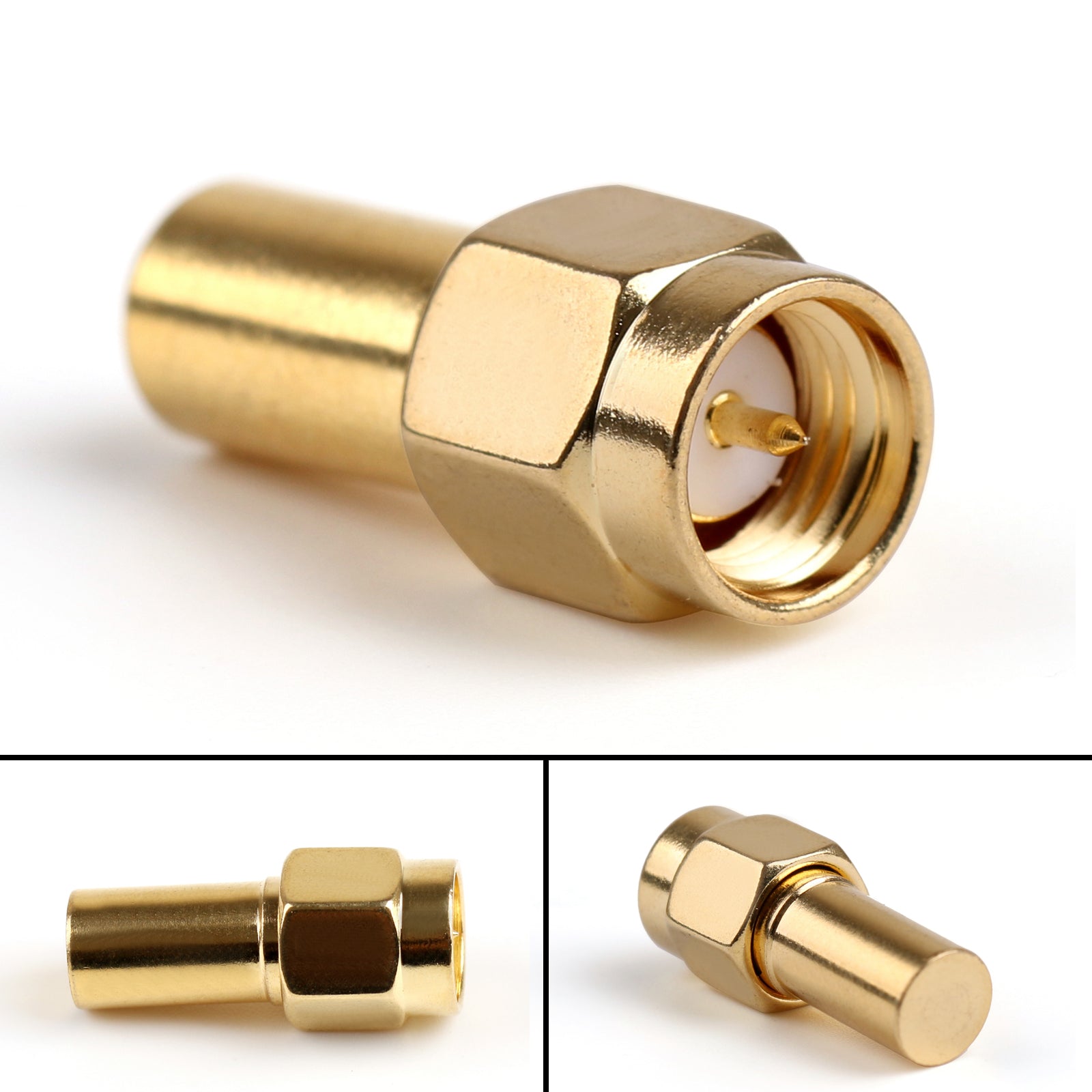 10Pcs SMA Male Plug 1W RF Coaxial Termination Loads DC-3 GHz 50?? Connector