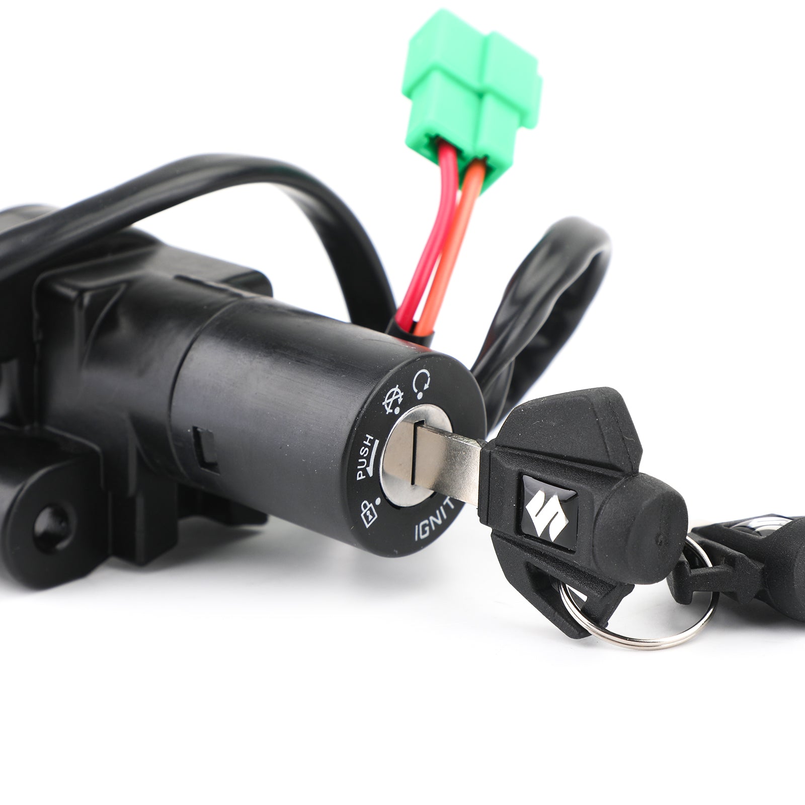 Interruptor de encendido y llaves aptas para Yamaha Serow 225 XT225 TT-R TTR225 1995-2004