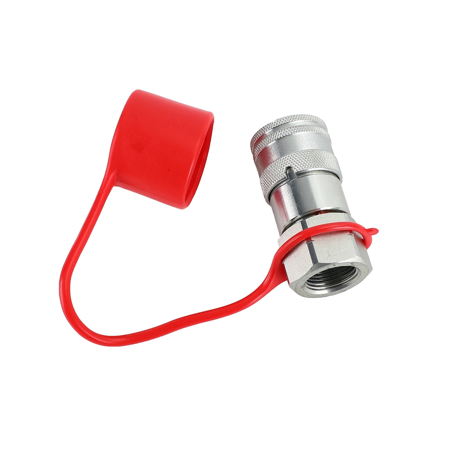 Bobcat ISO 16028용 3/4인치 NPT 페어 유압 플랫 페이스 퀵 커플러 스키드 스티어